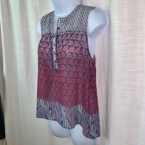 EUC- Lorimer Boho Sleeveless Top! - Picture 2 of 4